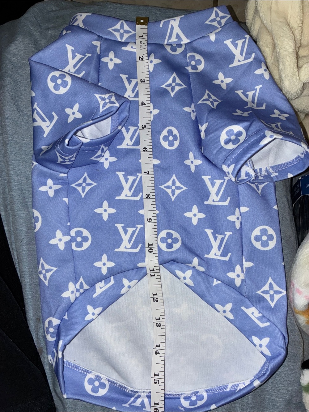 Pet shirt see photos for measurements